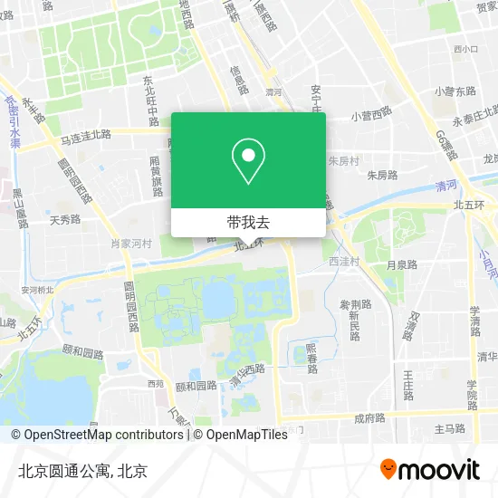 北京圆通公寓地图