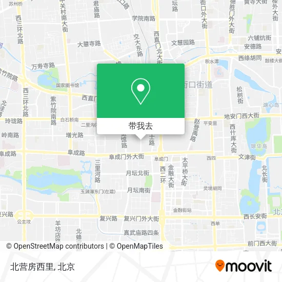 北营房西里地图