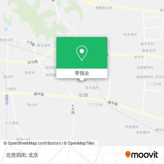 北营四街地图