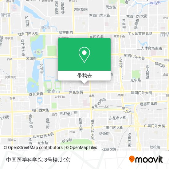 中国医学科学院-3号楼地图