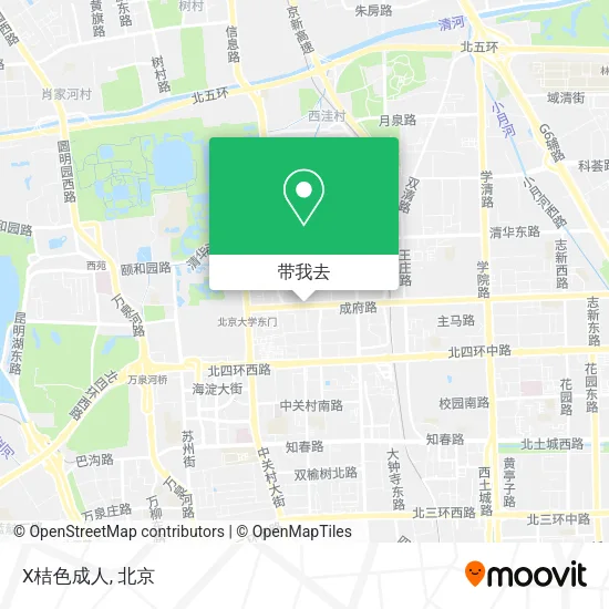 X桔色成人地图