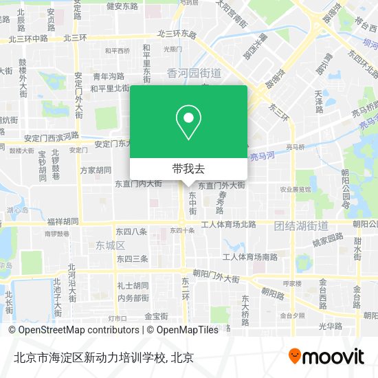 北京市海淀区新动力培训学校地图