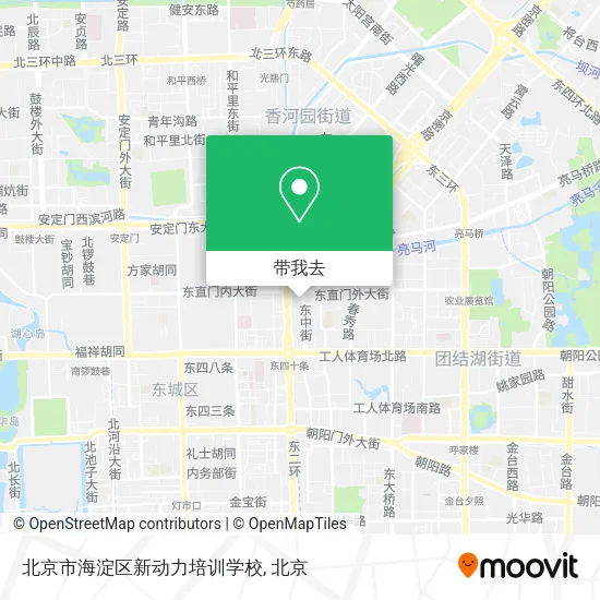 北京市海淀区新动力培训学校地图