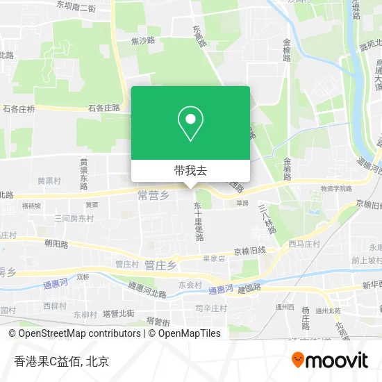 香港果C益佰地图