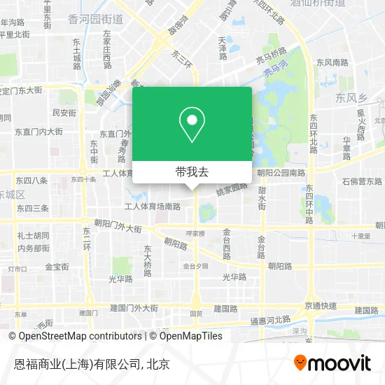 恩福商业(上海)有限公司地图