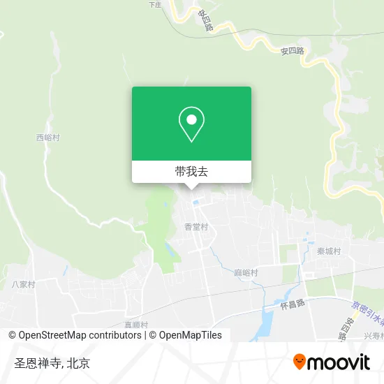 圣恩禅寺地图