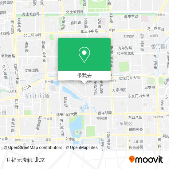 月福无接触地图