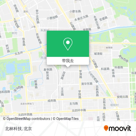 北林科技地图