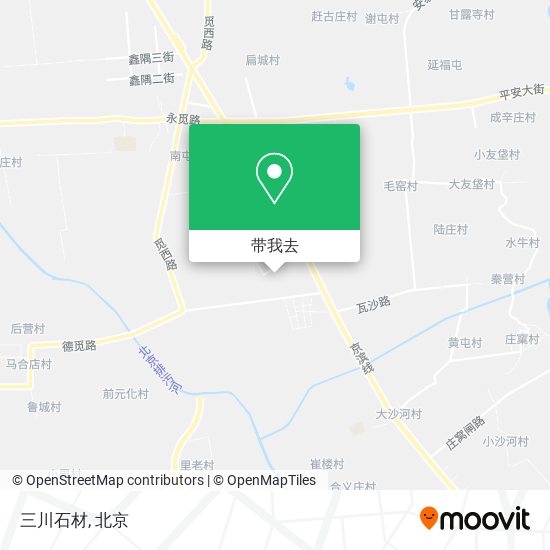 三川石材地图