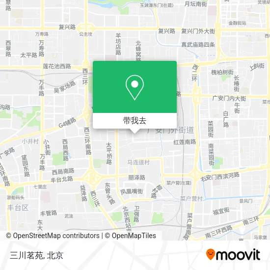 三川茗苑地图