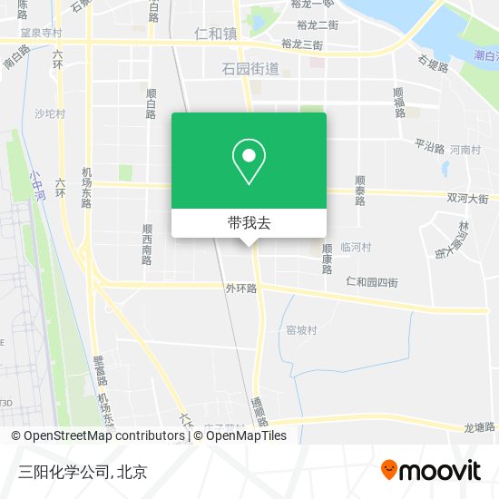 三阳化学公司地图