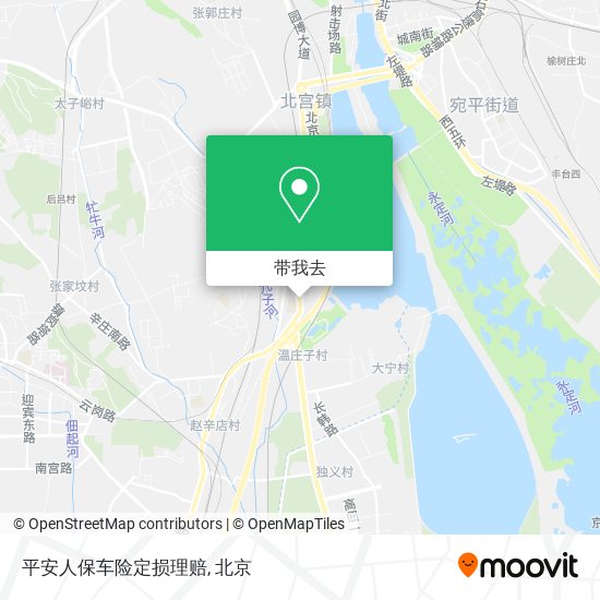 平安人保车险定损理赔地图
