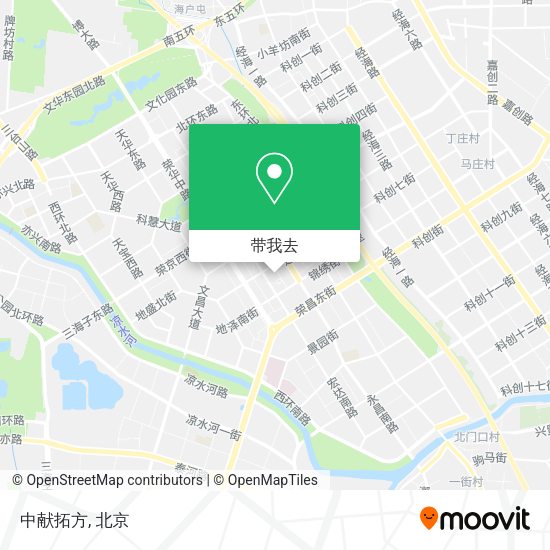 中献拓方地图