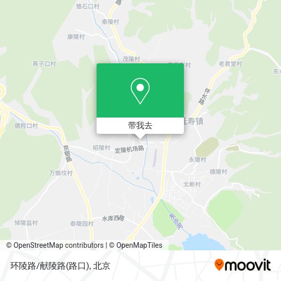 环陵路/献陵路(路口)地图