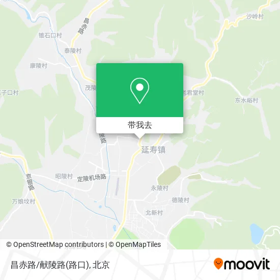 昌赤路/献陵路(路口)地图