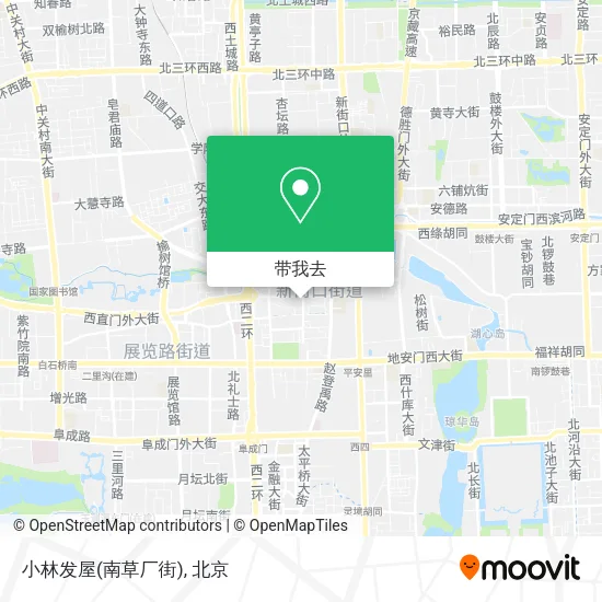 小林发屋(南草厂街)地图