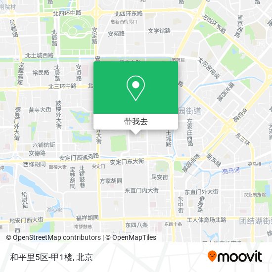 和平里5区-甲1楼地图