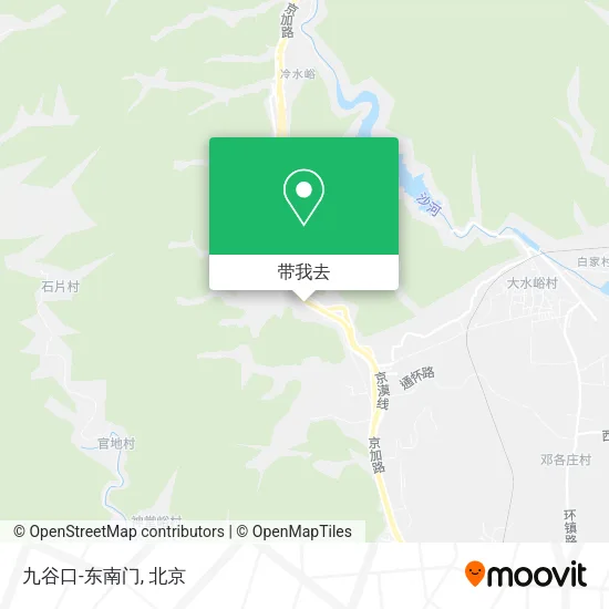 九谷口-东南门地图