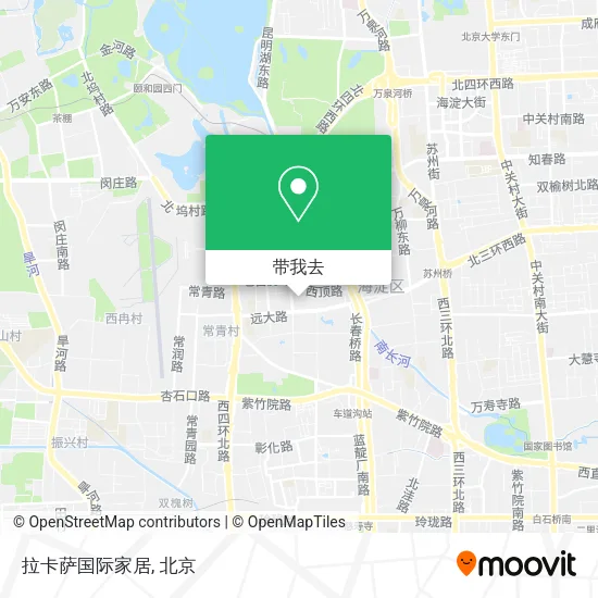 拉卡萨国际家居地图