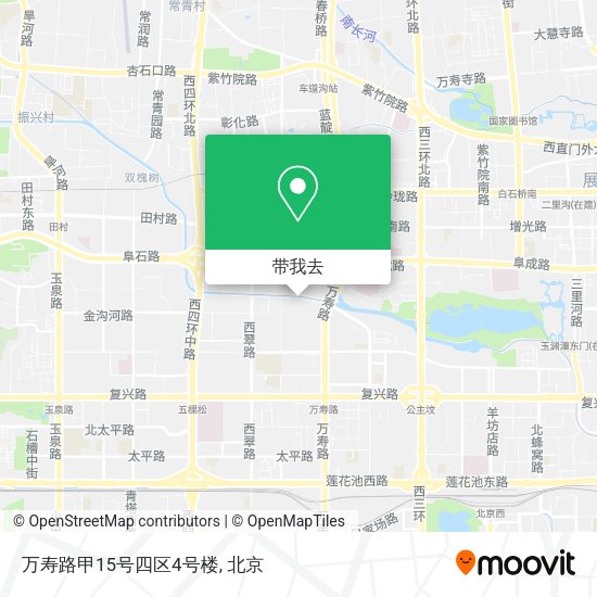 万寿路甲15号四区4号楼地图