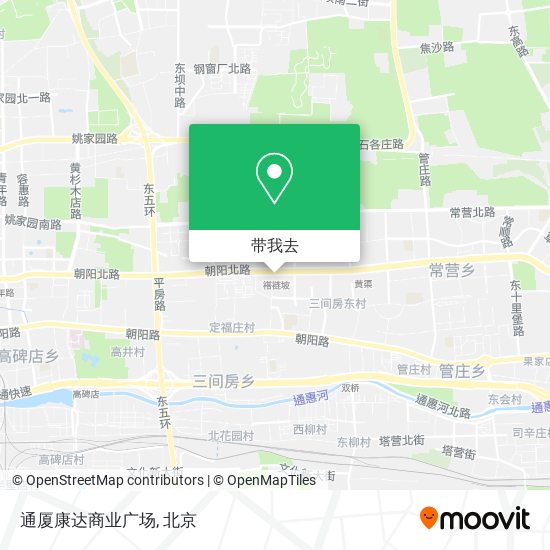 通厦康达商业广场地图
