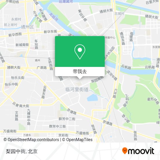 梨园中街地图