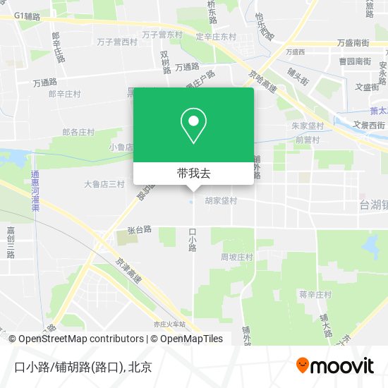 口小路/铺胡路(路口)地图