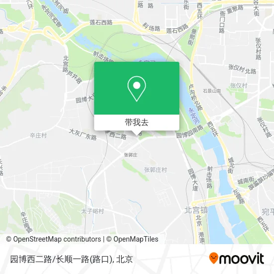 园博西二路/长顺一路(路口)地图