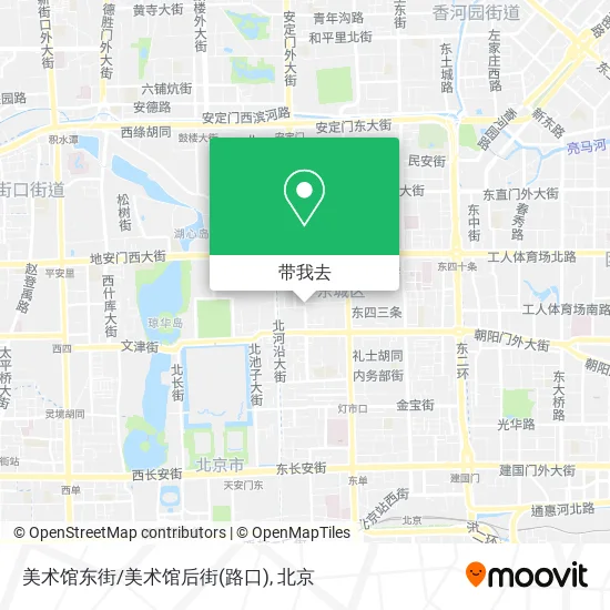 美术馆东街/美术馆后街(路口)地图
