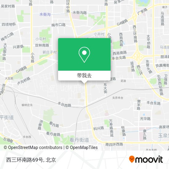 西三环南路69号地图