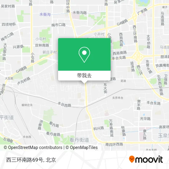 西三环南路69号地图