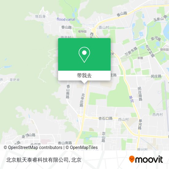 北京航天泰睿科技有限公司地图