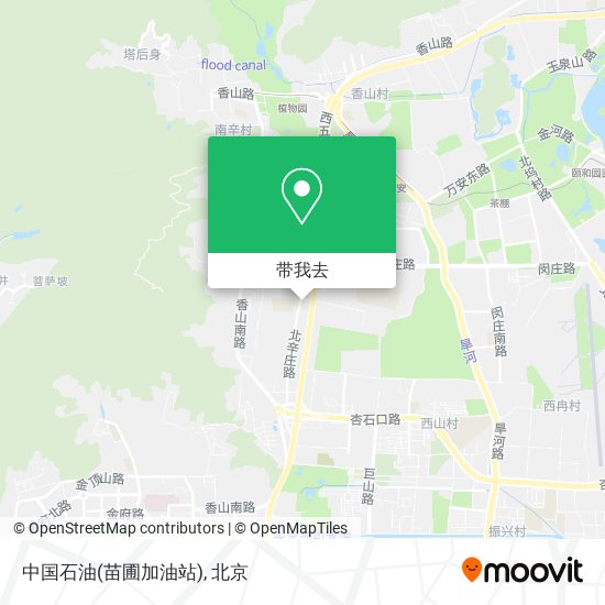 中国石油(苗圃加油站)地图