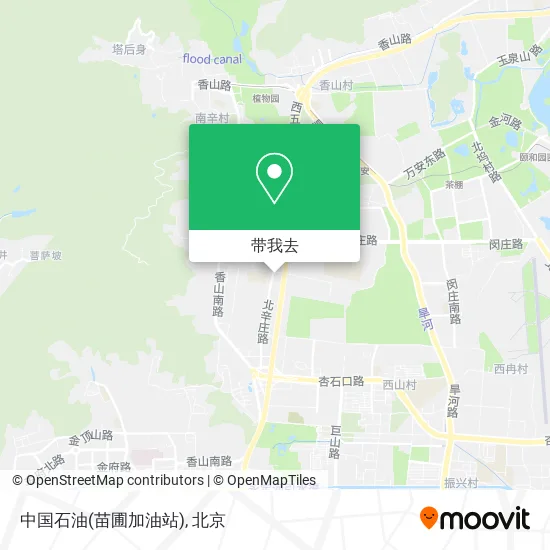 中国石油(苗圃加油站)地图