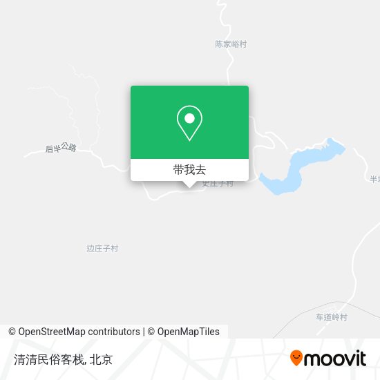 清清民俗客栈地图