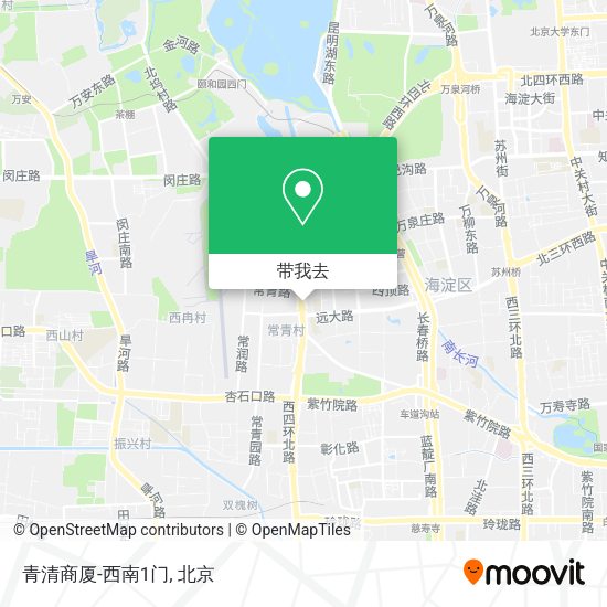 青清商厦-西南1门地图