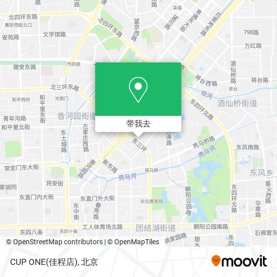 CUP ONE(佳程店)地图
