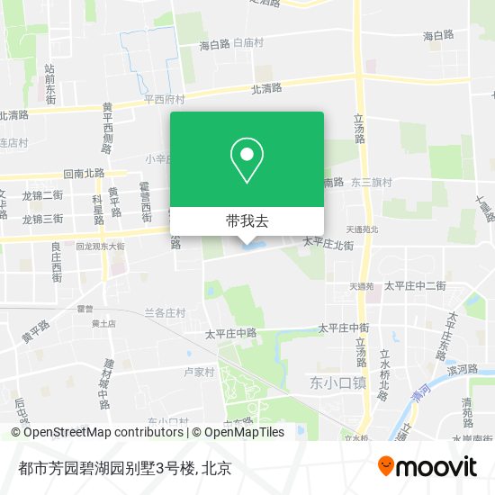 都市芳园碧湖园别墅3号楼地图