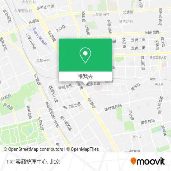 TRT容颜护理中心地图