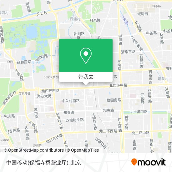 中国移动(保福寺桥营业厅)地图