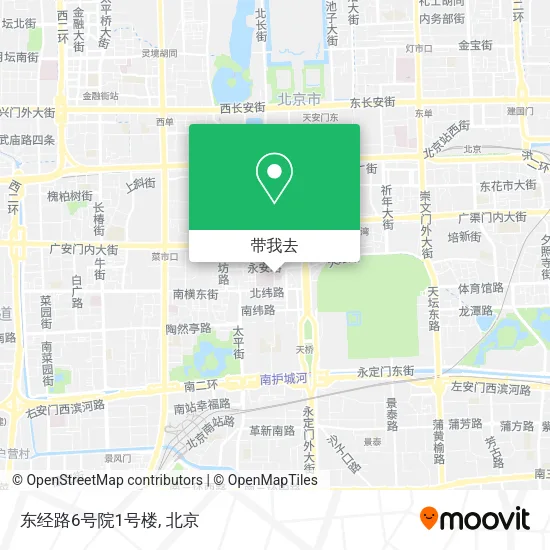 东经路6号院1号楼地图