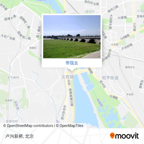 卢沟新桥地图