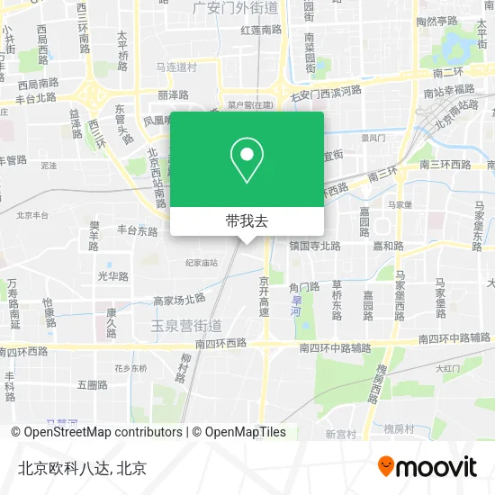 北京欧科八达地图
