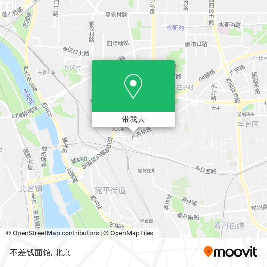 不差钱面馆地图