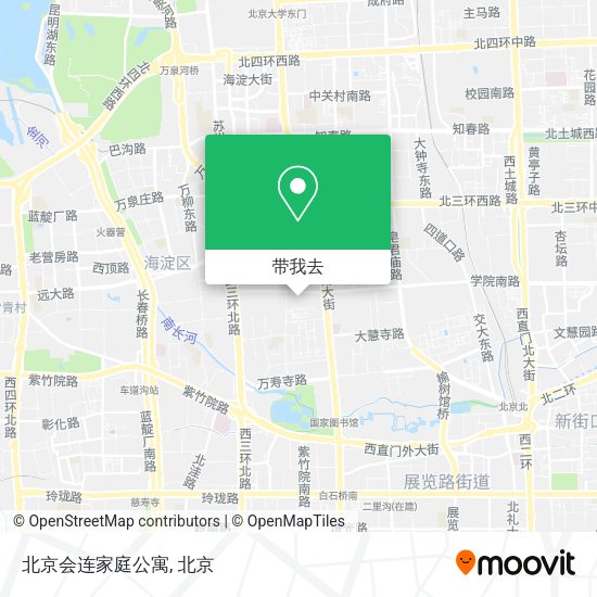 北京会连家庭公寓地图
