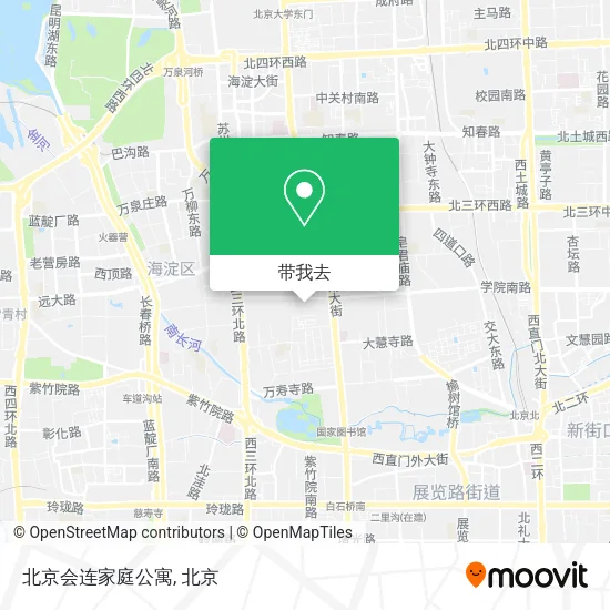 北京会连家庭公寓地图