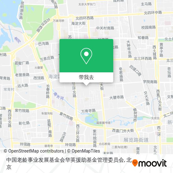 中国老龄事业发展基金会华英援助基金管理委员会地图