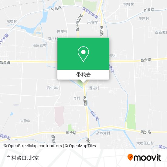 肖村路口地图