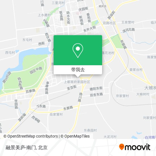 融景美庐-南门地图