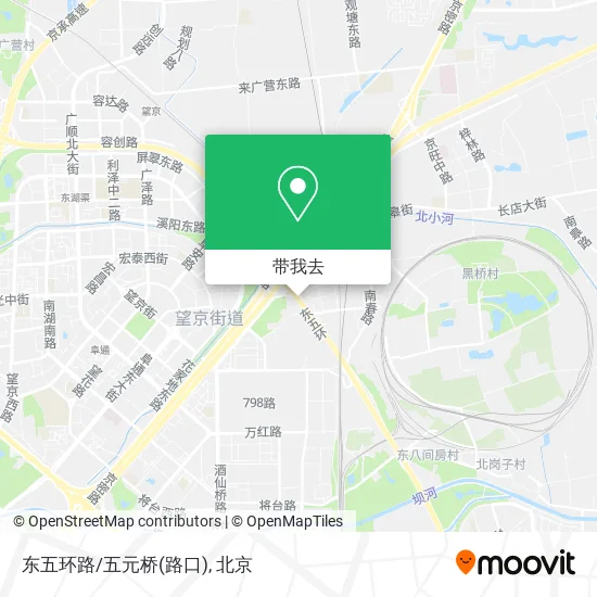 东五环路/五元桥(路口)地图